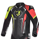 Bela Aragone Helite Air-pro 1 Pc Motorcycle Leathers Suits Black Red Yellow