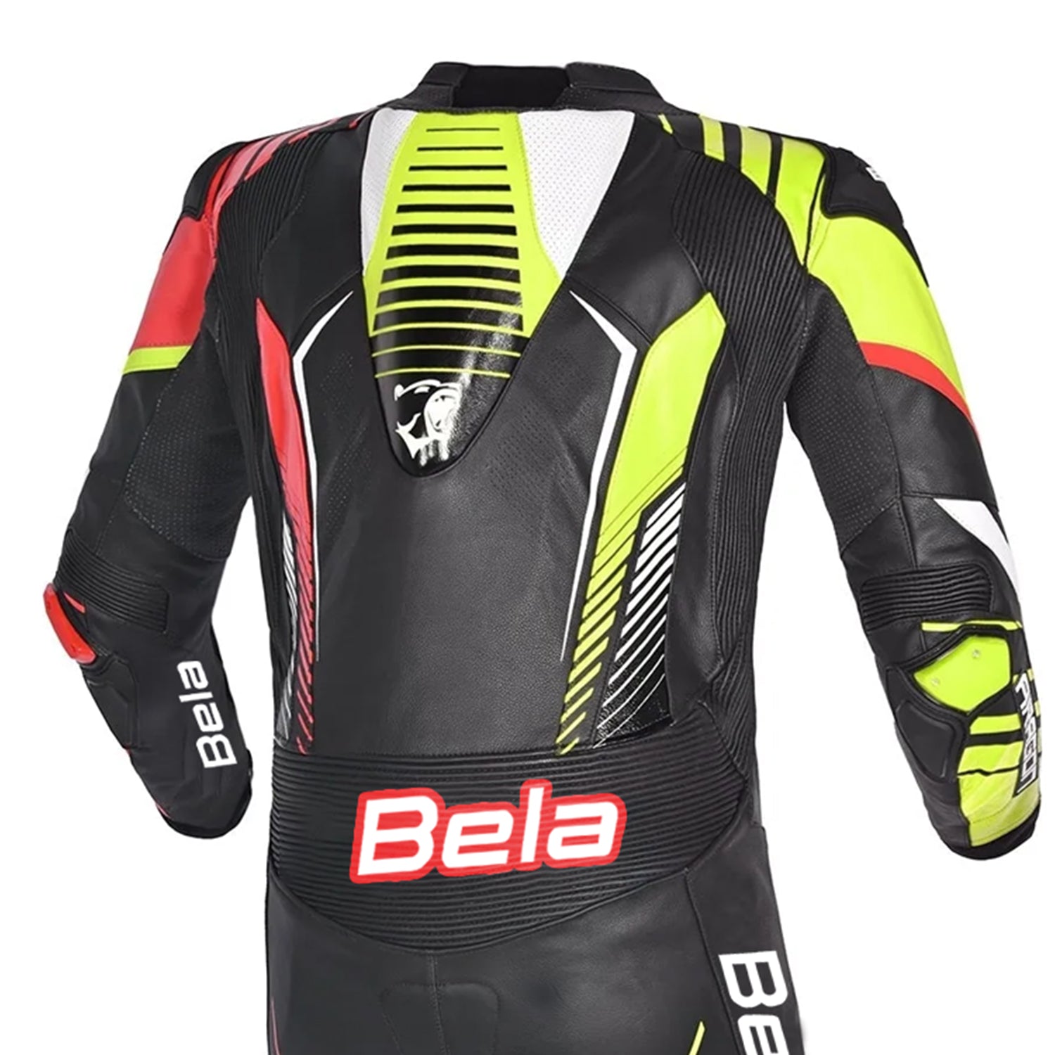 Bela Aragone Helite Air-pro 1 Pc Motorcycle Leathers Suits Black Red Yellow
