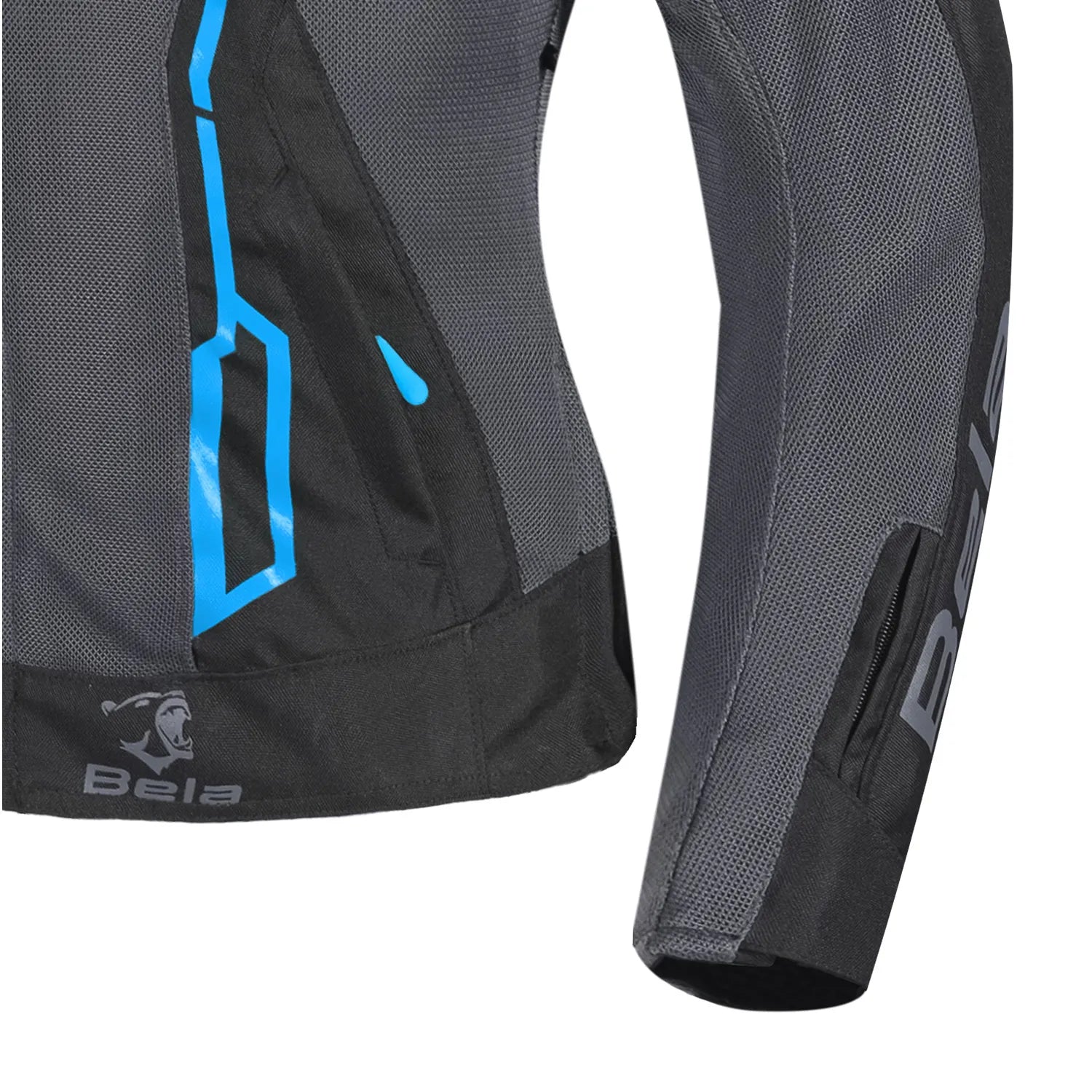 BELA ARTREX AIR 2.0 MOTORCYCLE LADY JACKET BLACK GREY TURQUOISE