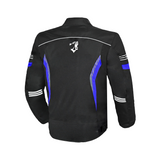 BELA Bradley Men Motorcycle Textile Jacket Black Blue