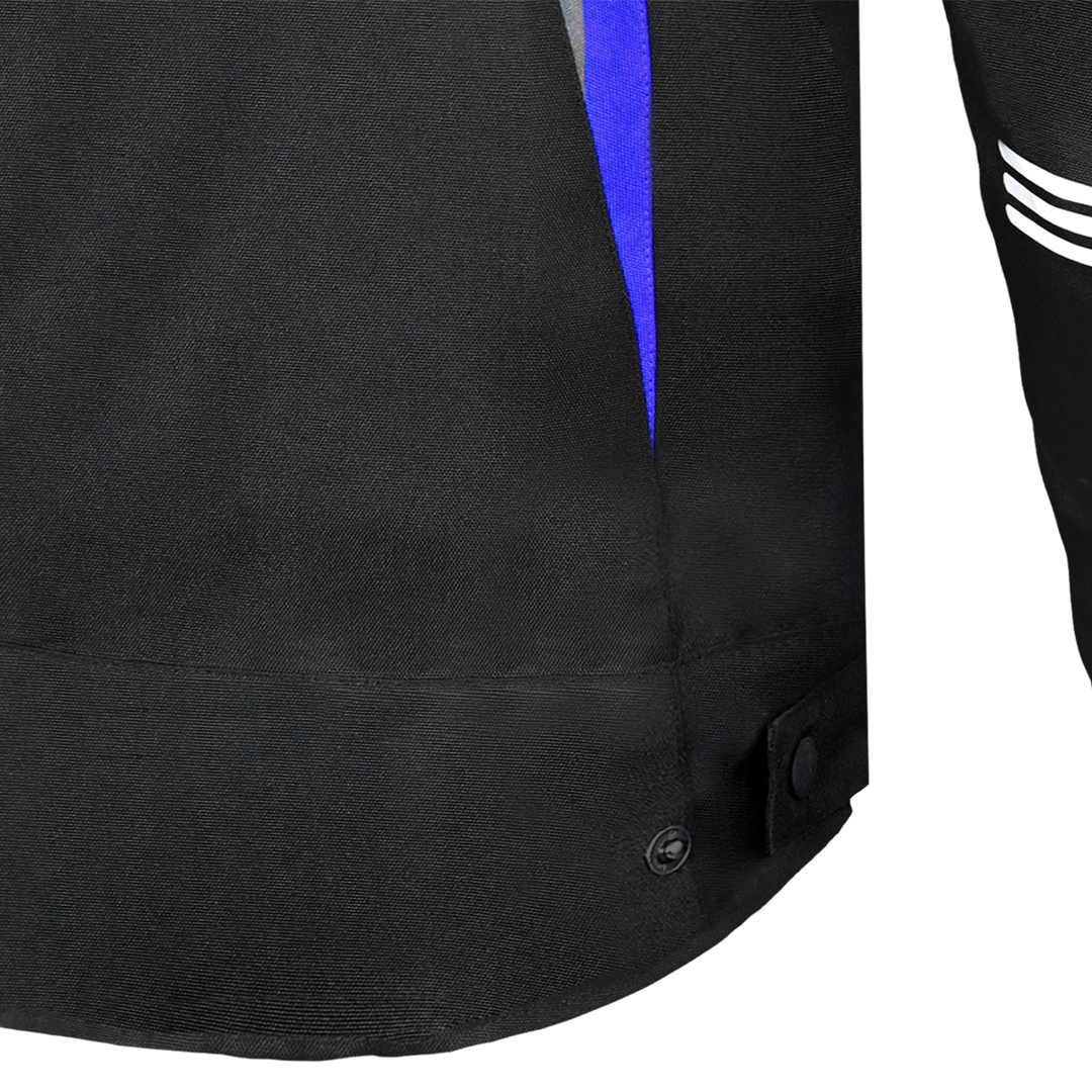 BELA Bradley Men Motorcycle Textile Jacket Black Blue