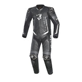 BELA Beast 1 PC Motorcycle Leathers Black/Dark Grey/White