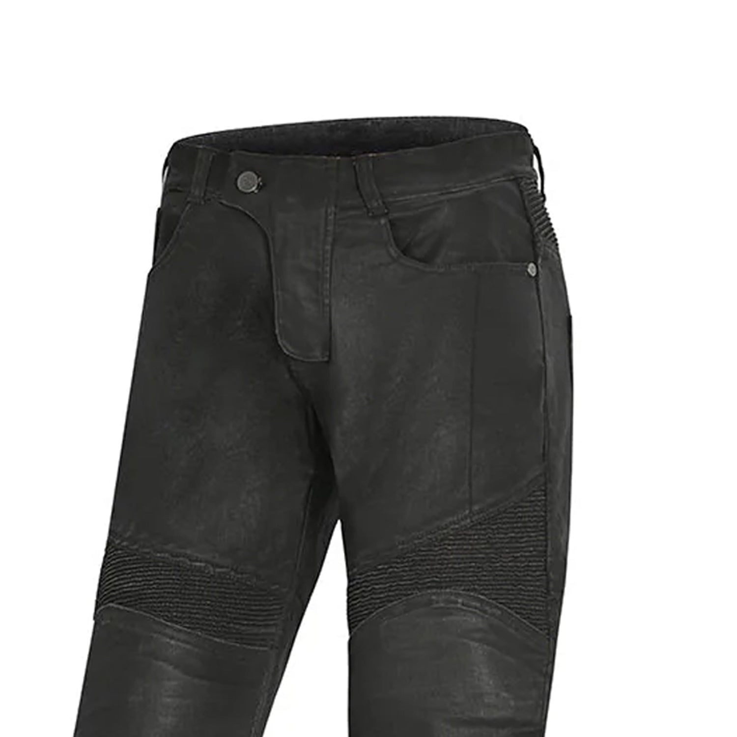 BELA Boston Wax Motorcycle Denim Jeans Black