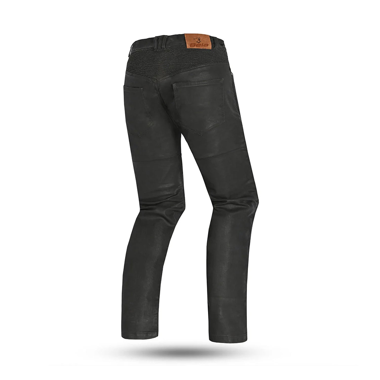 BELA Boston Wax Motorcycle Denim Jeans Black