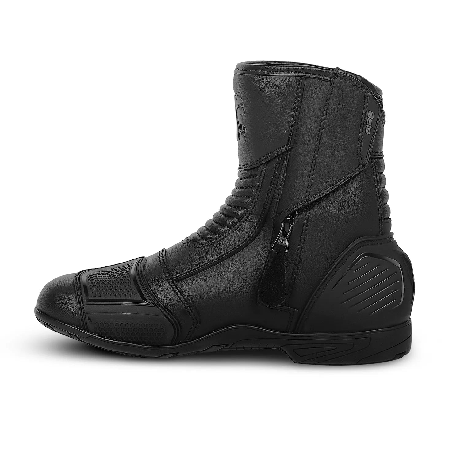 BELA FASTER 2.0 MOTORCYCLE RACING BOOTS BLACK