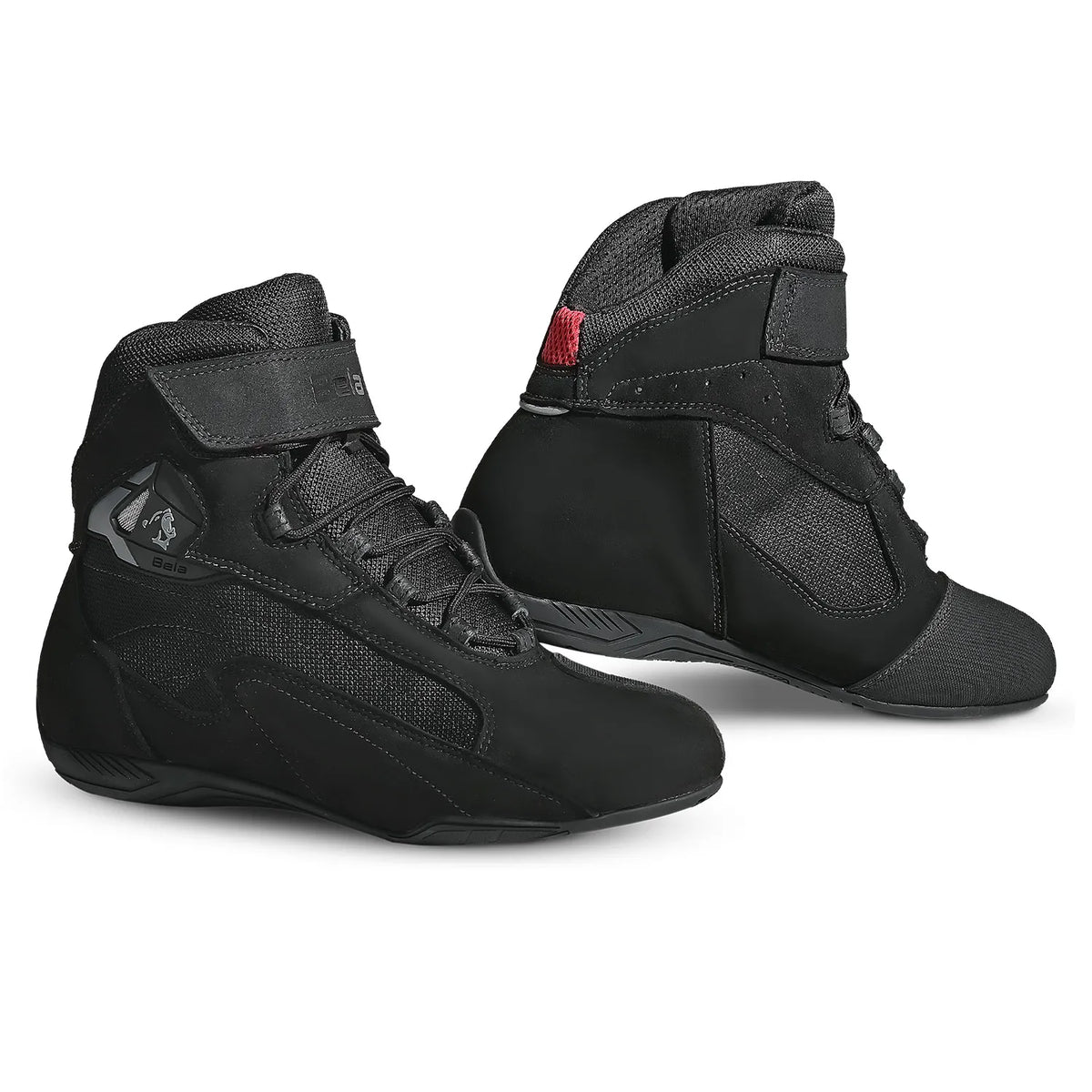 BELA TROPHY URBAN MOTORCYCLE BOOTS BLACK