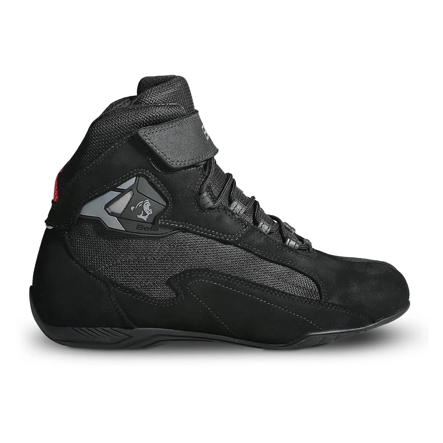BELA TROPHY URBAN MOTORCYCLE BOOTS BLACK