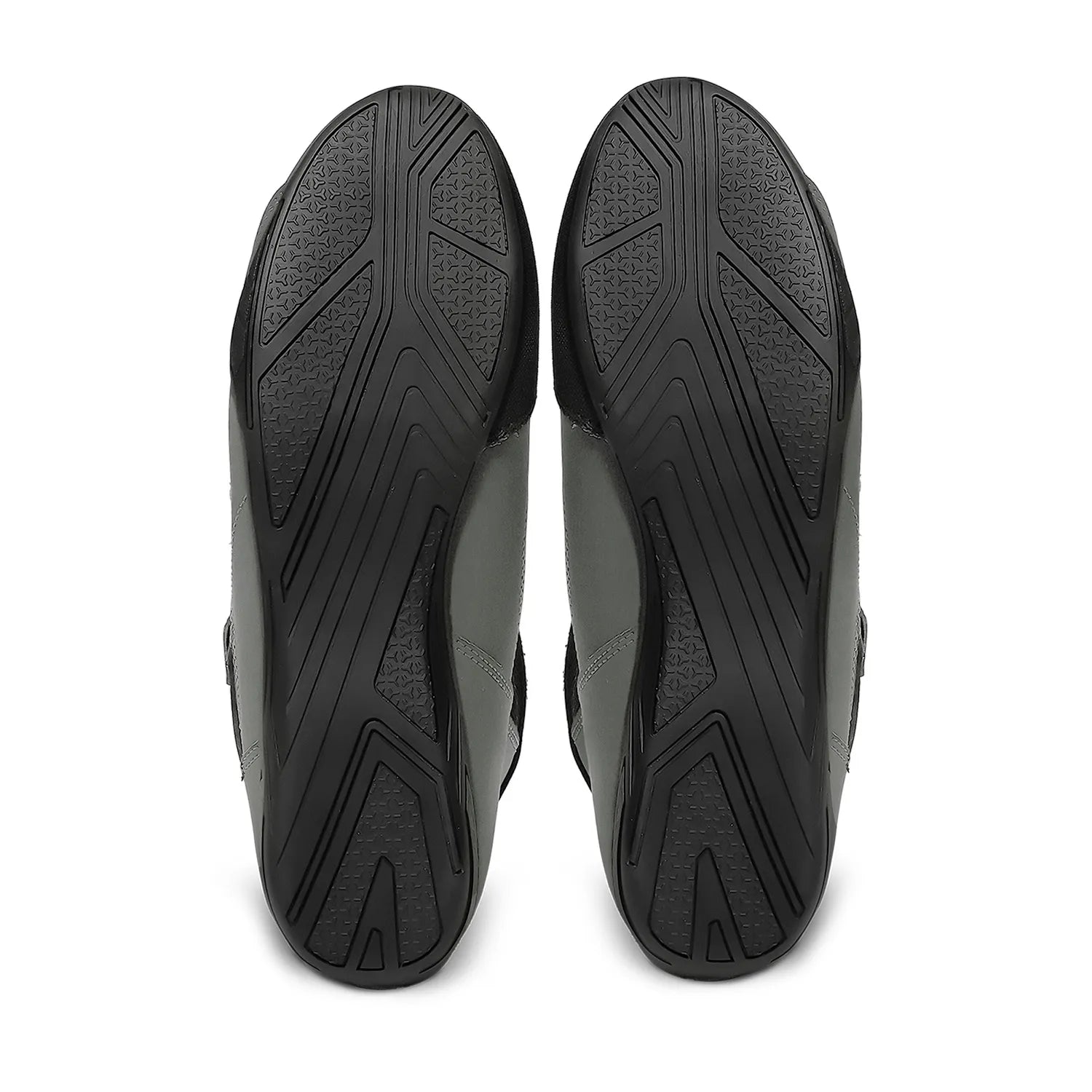 BELA TROPHY SHORT MOTORCYCLE BOOTS GREY BLACK