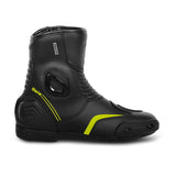 BELA FASTER 2.0 Men's Motorcycle Racing Boots Black/Fluor Yellow