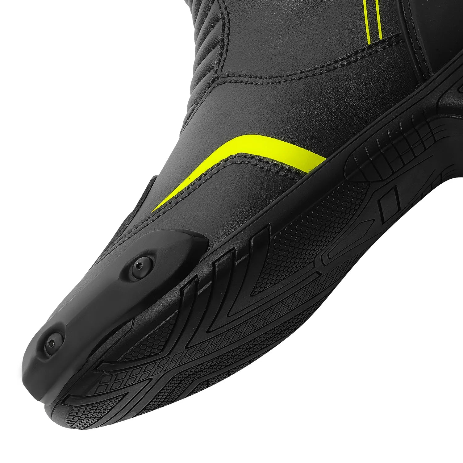 BELA FASTER 2.0 Men's Motorcycle Racing Boots Black/Fluor Yellow