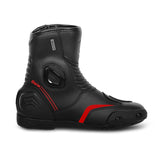 BELA FASTER 2.0 Men's Motorcycle Racing Boots Black Red