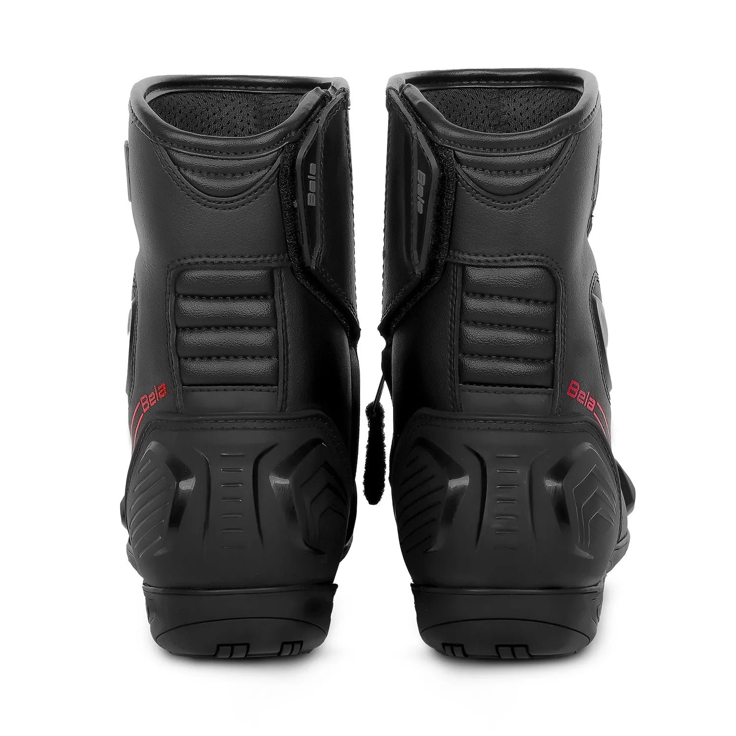 BELA FASTER 2.0 Men's Motorcycle Racing Boots Black Red