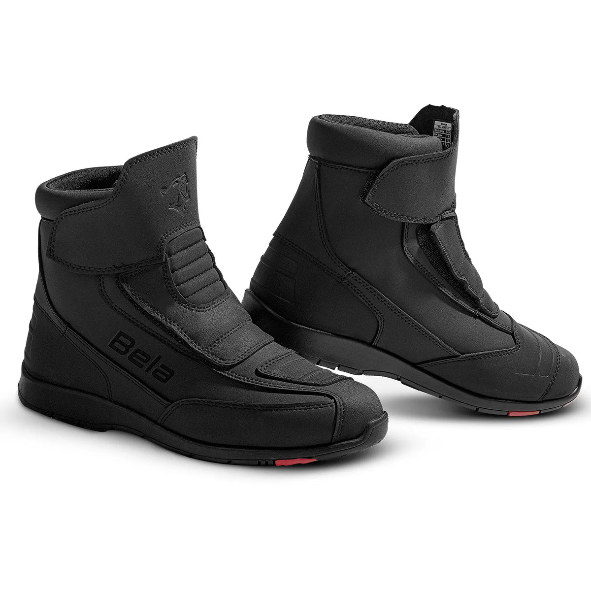 BELA METROPOLIS WR MOTORCYCLE BOOTS BLACK