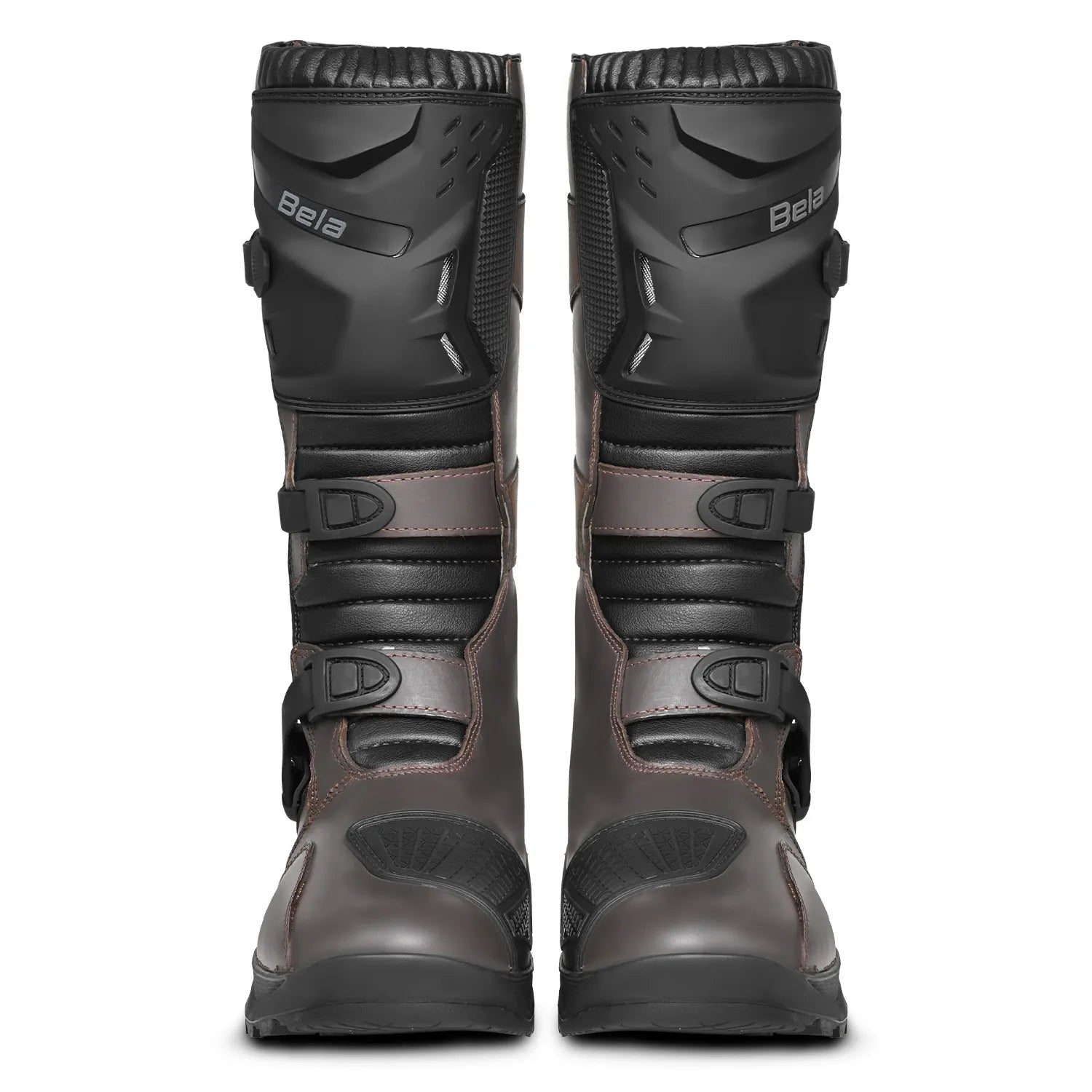 BELA SENIOR WR MOTORBIKE TOURING BOOTS BROWN