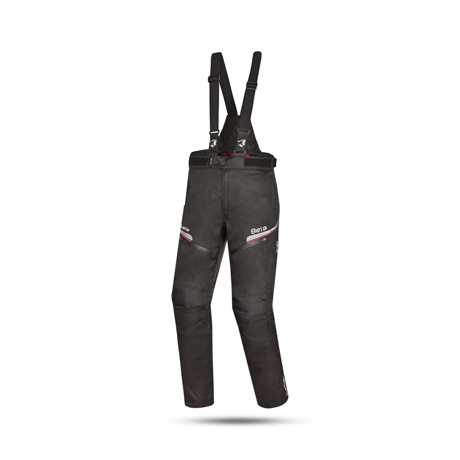 BELA CALM DIGGER MEN MOTORCYCLE TEXTILE PANT BLACK RED 34L