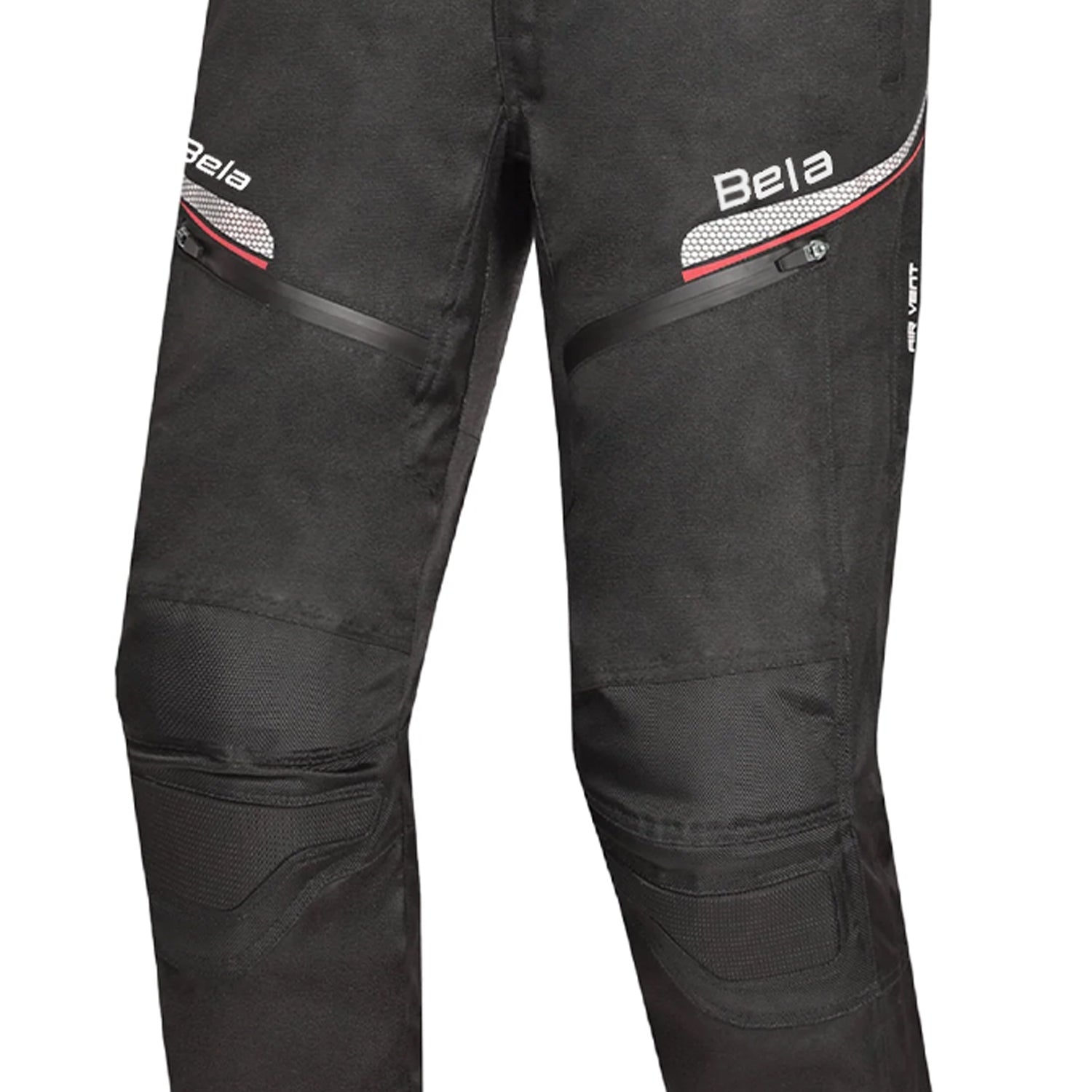 BELA CALM DIGGER MEN MOTORCYCLE TEXTILE PANT BLACK RED 34L