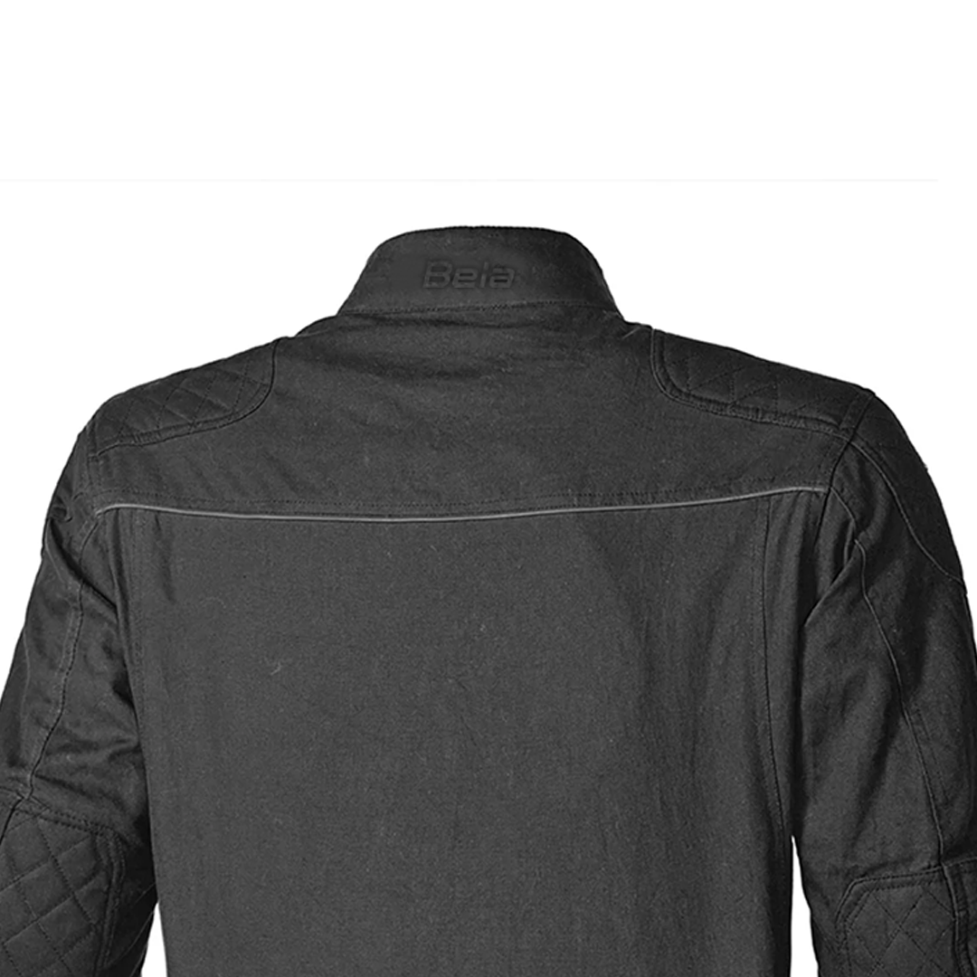 BELA Clutch Wax Urban Motorcycle Jacket Black