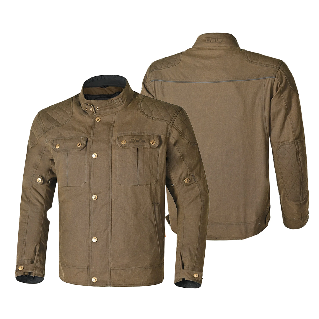 BELA Clutch Wax Urban Outfitters Jacket Olive