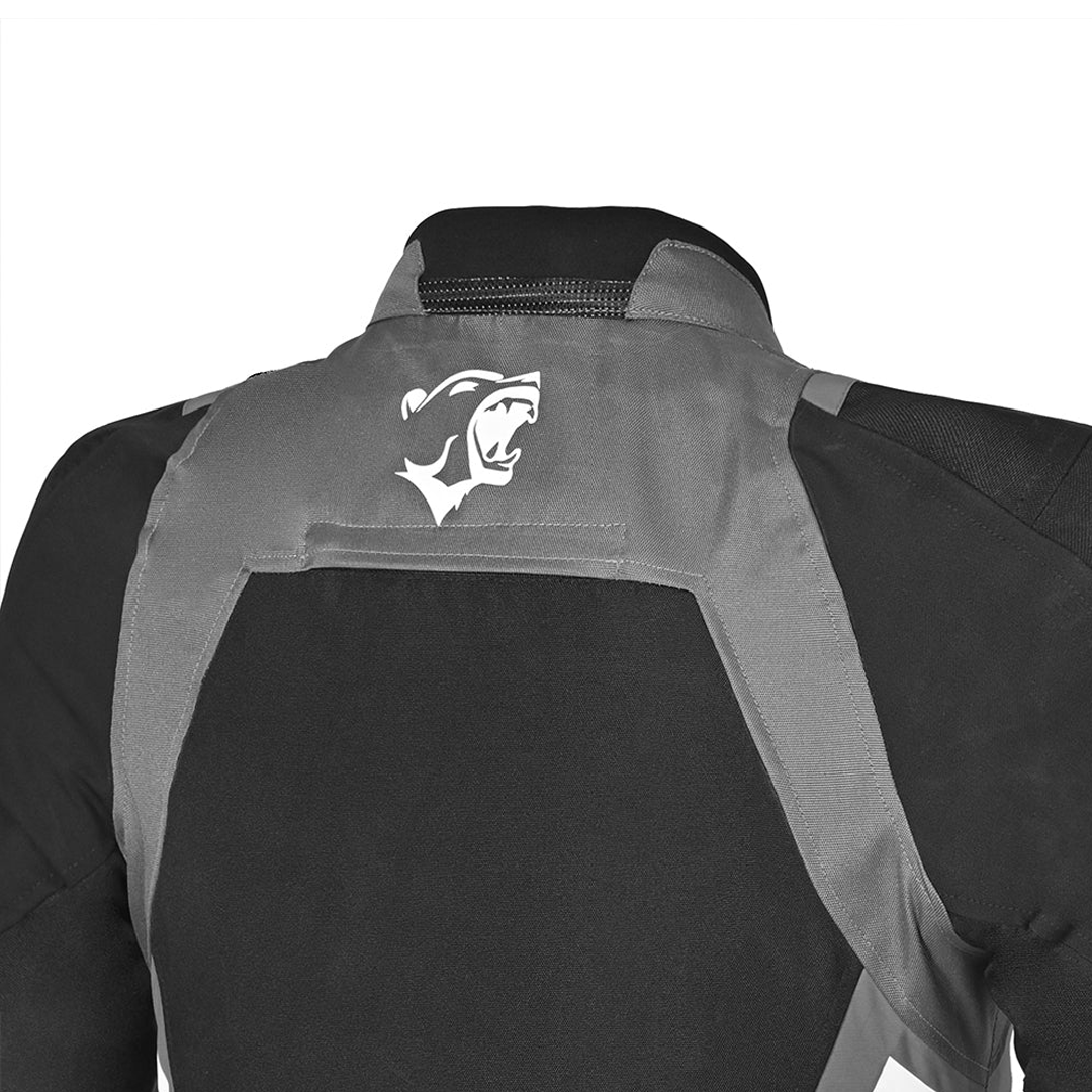 BELA Cordaniel Textile 4 Seasons Motorcycle Jacket Black Dark Gray