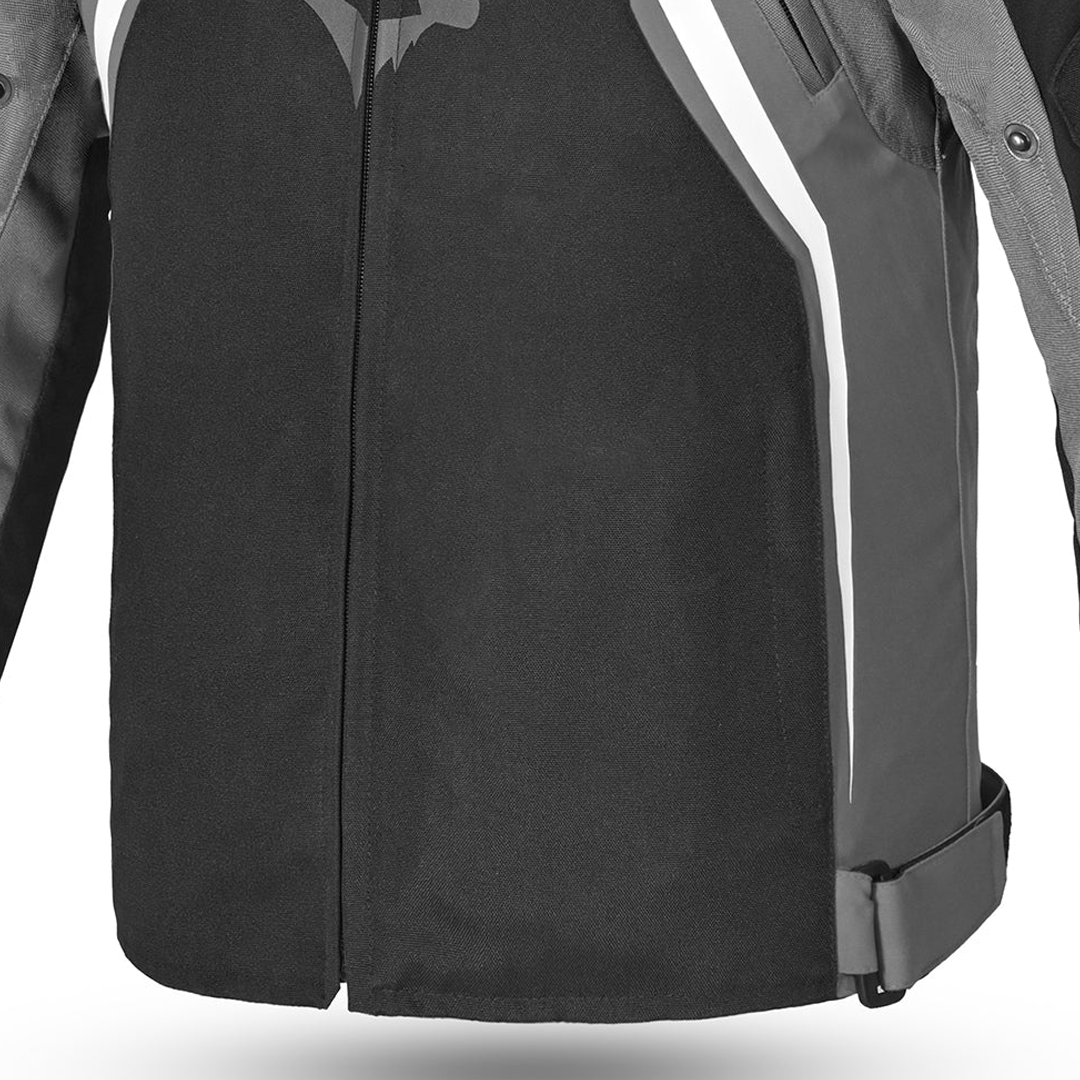 BELA Cordaniel Textile 4 Seasons Motorcycle Jacket Black Dark Gray