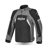 BELA Cordaniel Textile 4 Seasons Motorcycle Jacket Black Dark Gray
