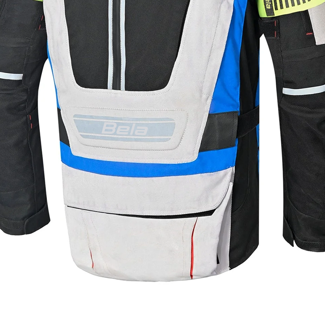 BELA CROSSROAD EXTREME WP 3 IN 1 MEN MOTORCYCLE JACKET ICE BLUE BLACK