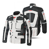 BELA Crossroad Extreme Winter Motorcycle Jacket Ice Grey Black