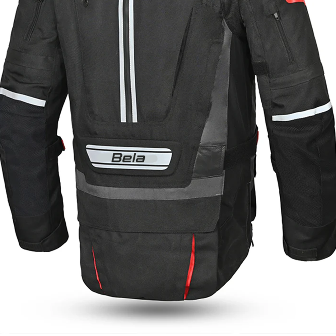 Bela Crossroad Extreme Men Touring Motorcycle Textile Jacket Black