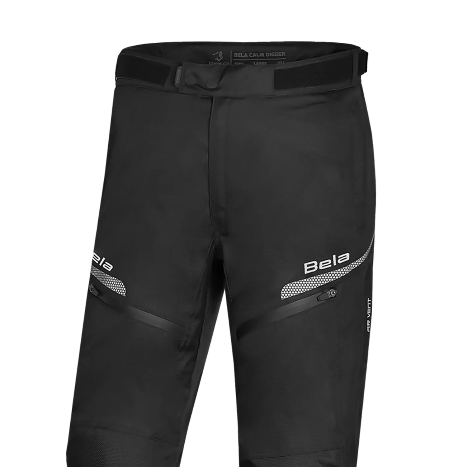 BELA Calm Digger 32L Winter Motorcycle Textile Pants Black