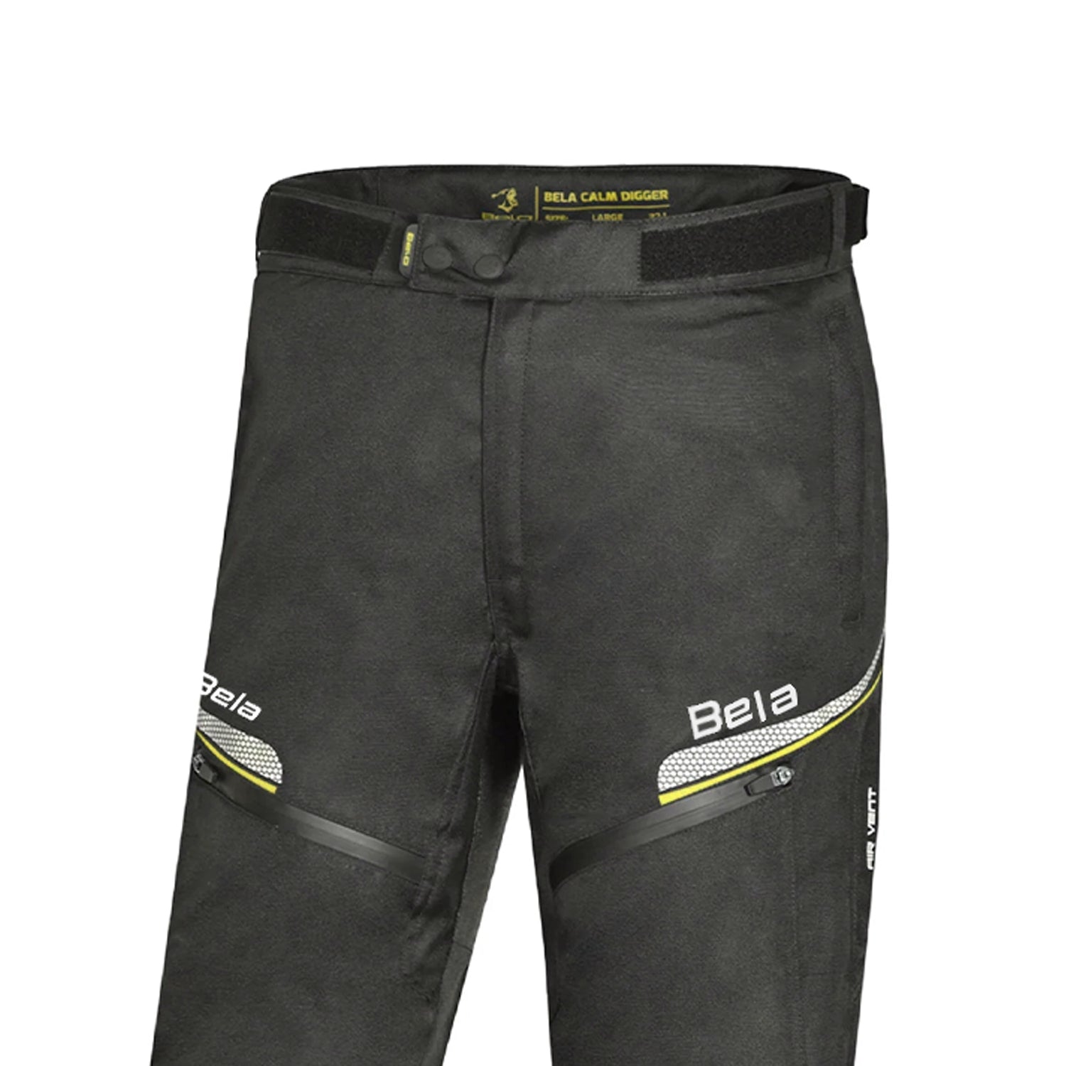BELA Calm Digger Man 32L Motorcycle Pant Black/Yellow