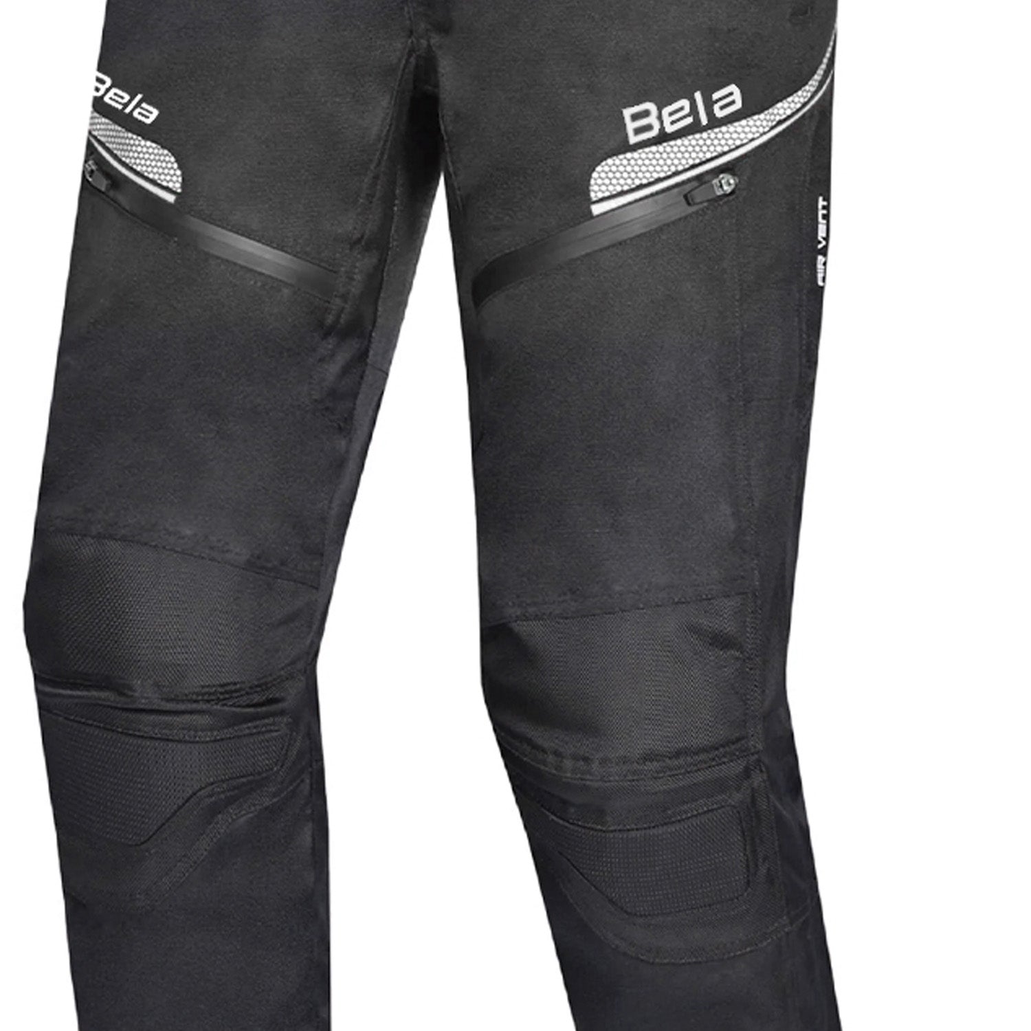 BELA Calm Digger Mens Adventure Motorcycle Pant Black/Blue 32L
