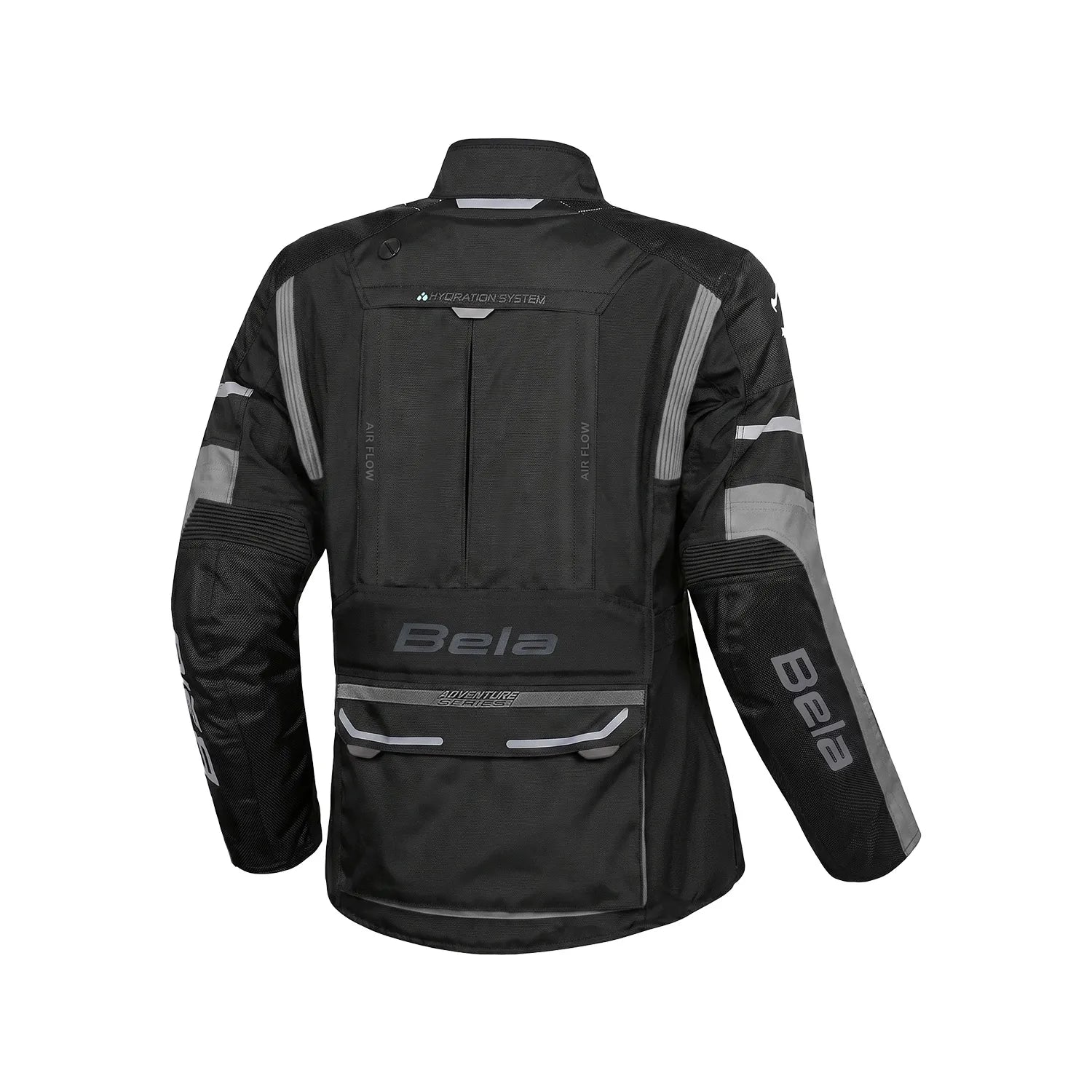 BELA TRANSFORMER LADY 3IN1 MOTORCYCLE TOURING JACKET BLACK ANTHARACITE