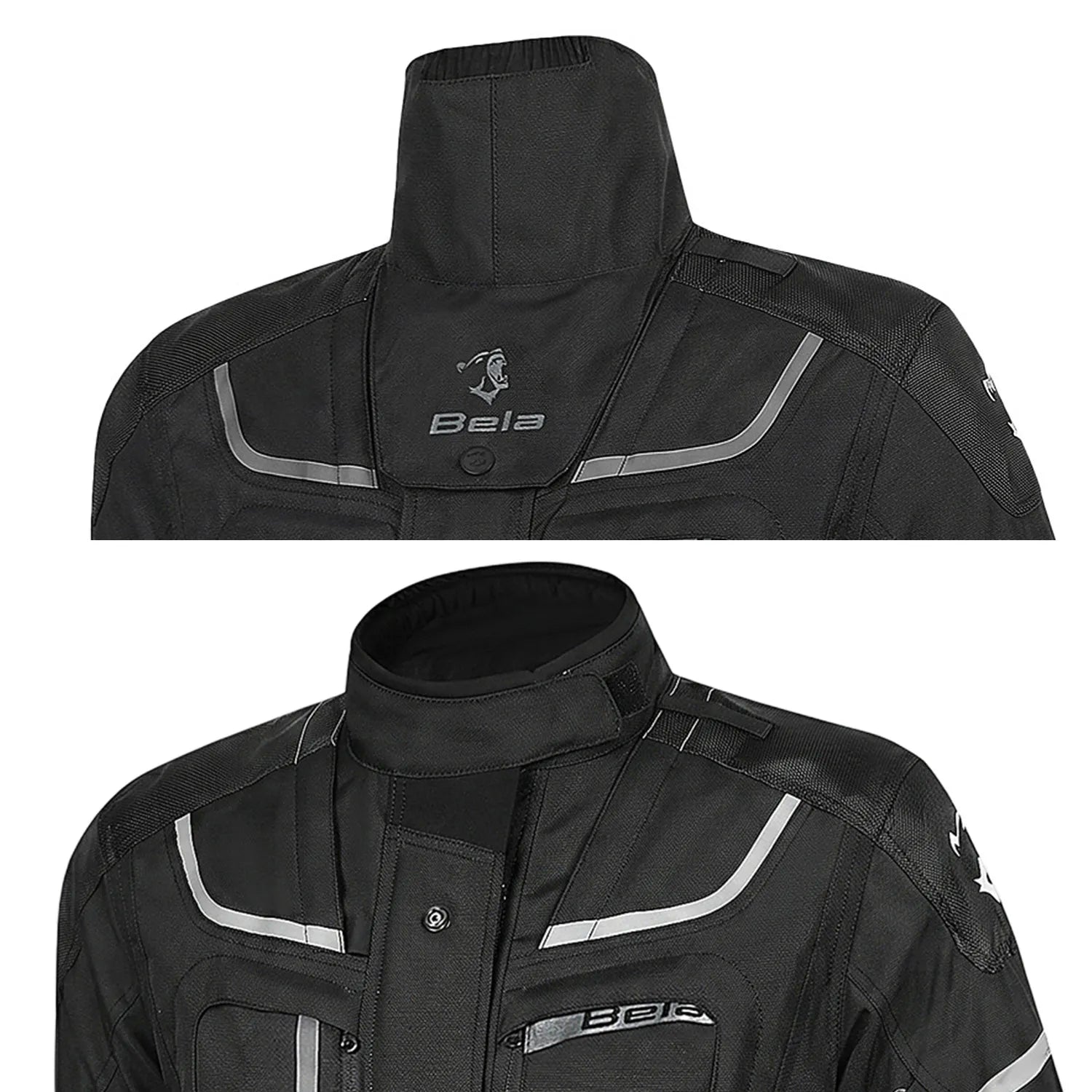 BELA TRANSFORMER LADY 3IN1 MOTORCYCLE TOURING JACKET BLACK ANTHARACITE