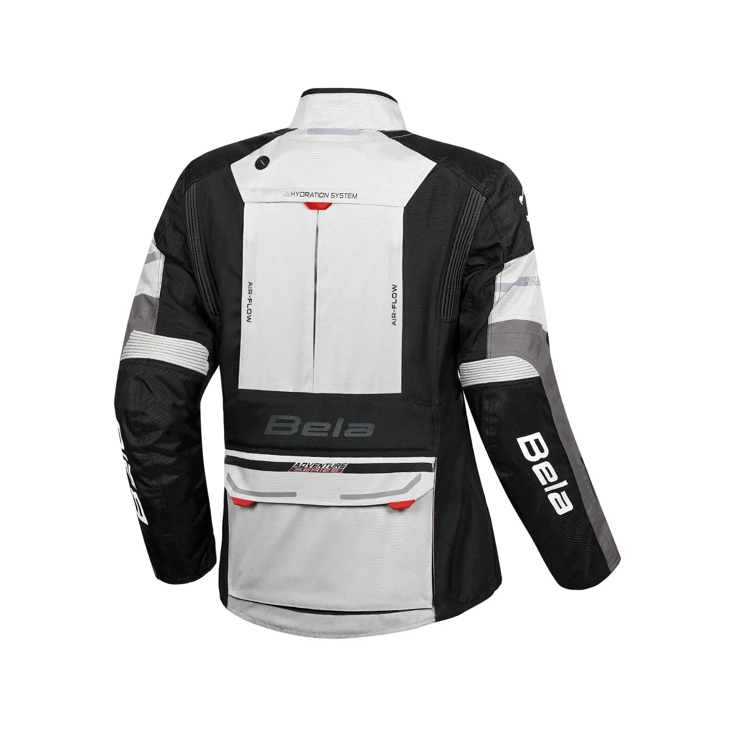 BELA TRANSFORMER LADY 3IN1 MOTORCYCLE TOURING JACKET ICE GREY BLACK