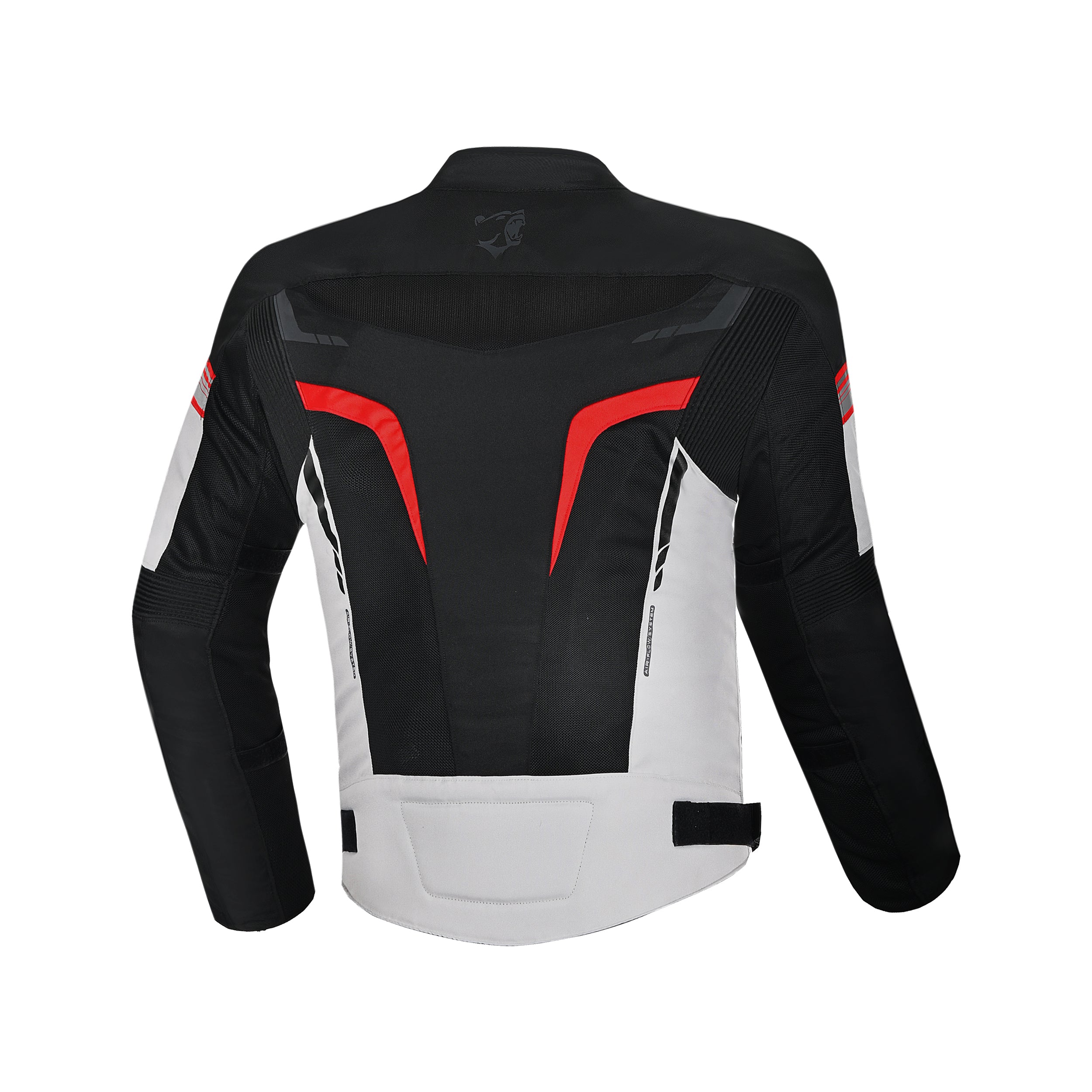 BELA SPRINTER MOTORBIKE TEXTILE JACKET BLACK/ICE/RED