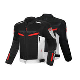 BELA SPRINTER MOTORBIKE TEXTILE JACKET BLACK/ICE/RED
