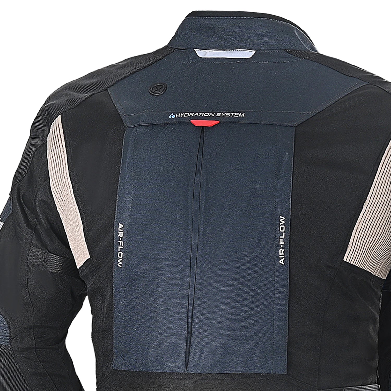 BELA TRANSFORMER MEN TEXTILE TOURING MOTORCYCLE JACKET NAVY SAND