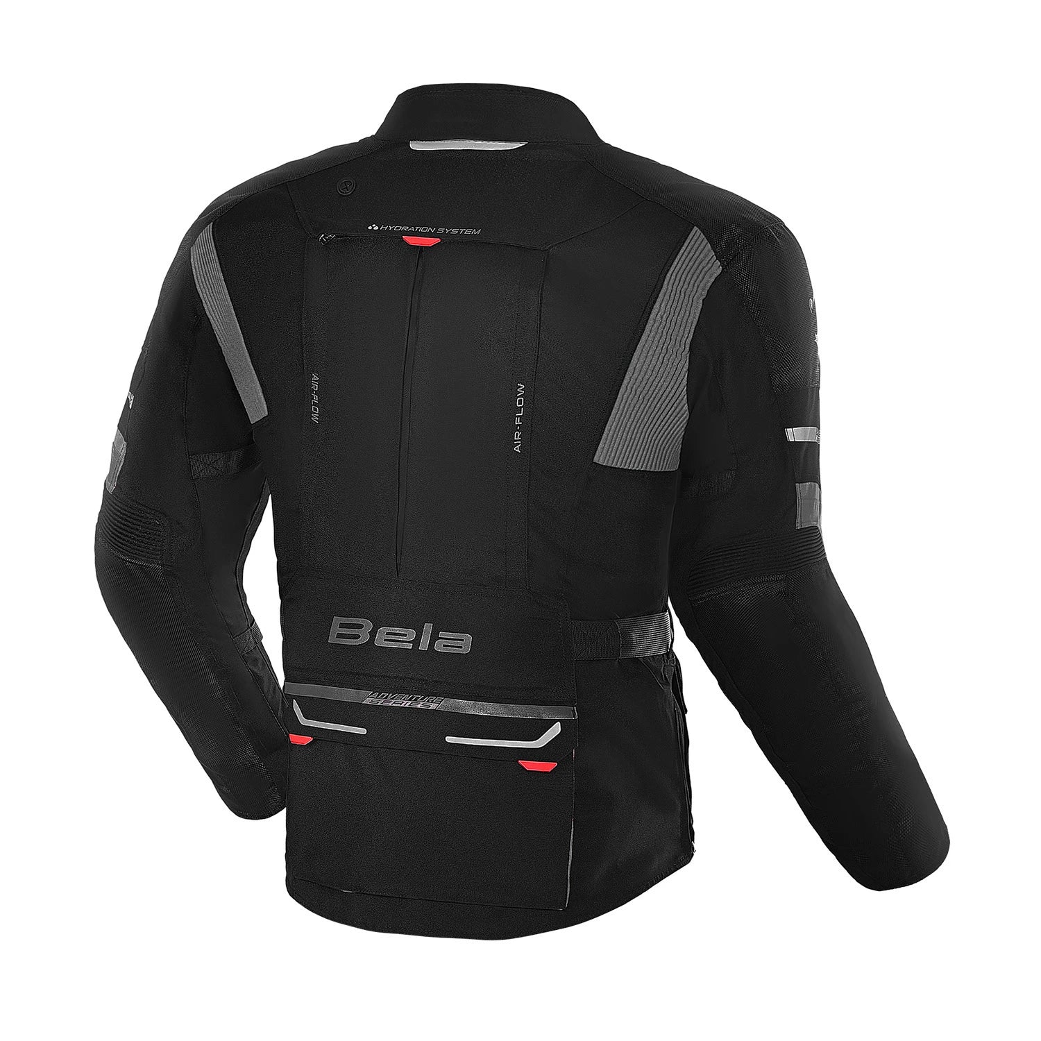 BELA TRANSFORMER 3IN1 MEN MOTOCYCLE TEXTILE JACKET BLACK ANTHRACITE