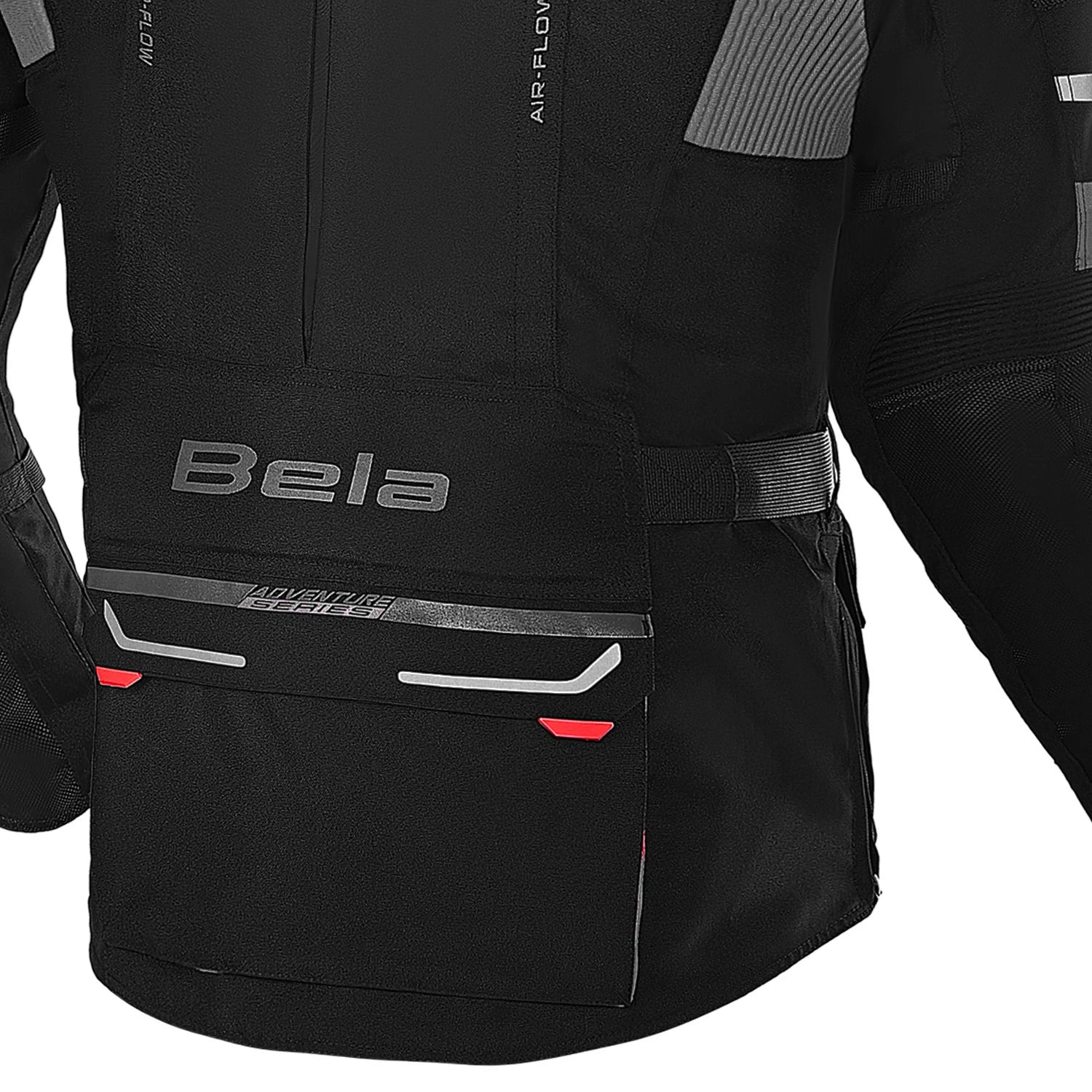 BELA TRANSFORMER 3IN1 MEN MOTOCYCLE TEXTILE JACKET BLACK ANTHRACITE