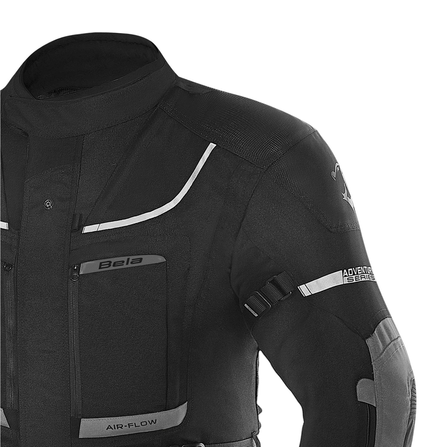 BELA TRANSFORMER 3IN1 MEN MOTOCYCLE TEXTILE JACKET BLACK ANTHRACITE