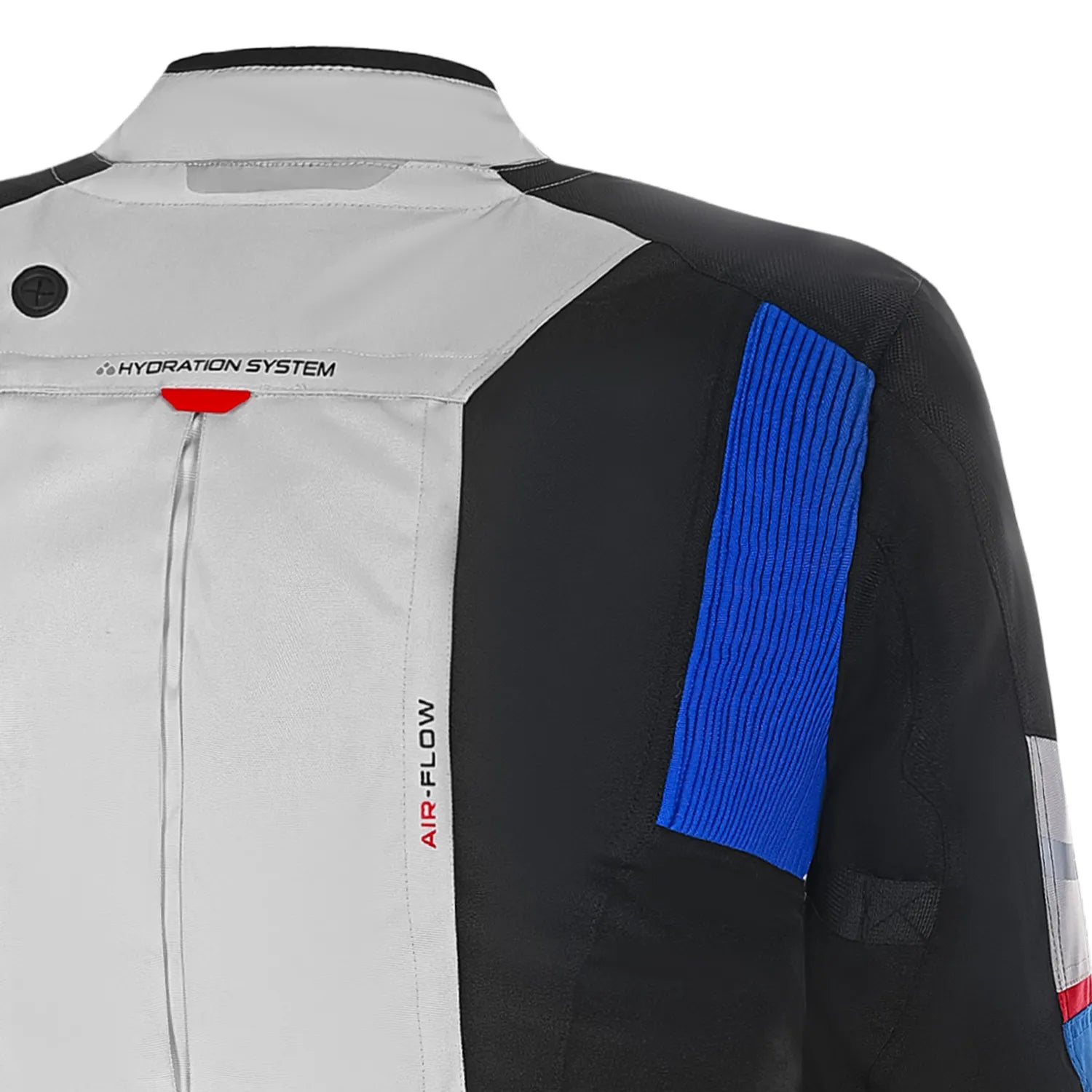 BELA TRANSFORMER MOTORCYCLE TOURING WATER-RESISTANT JACKET ICE BLACK BLUE