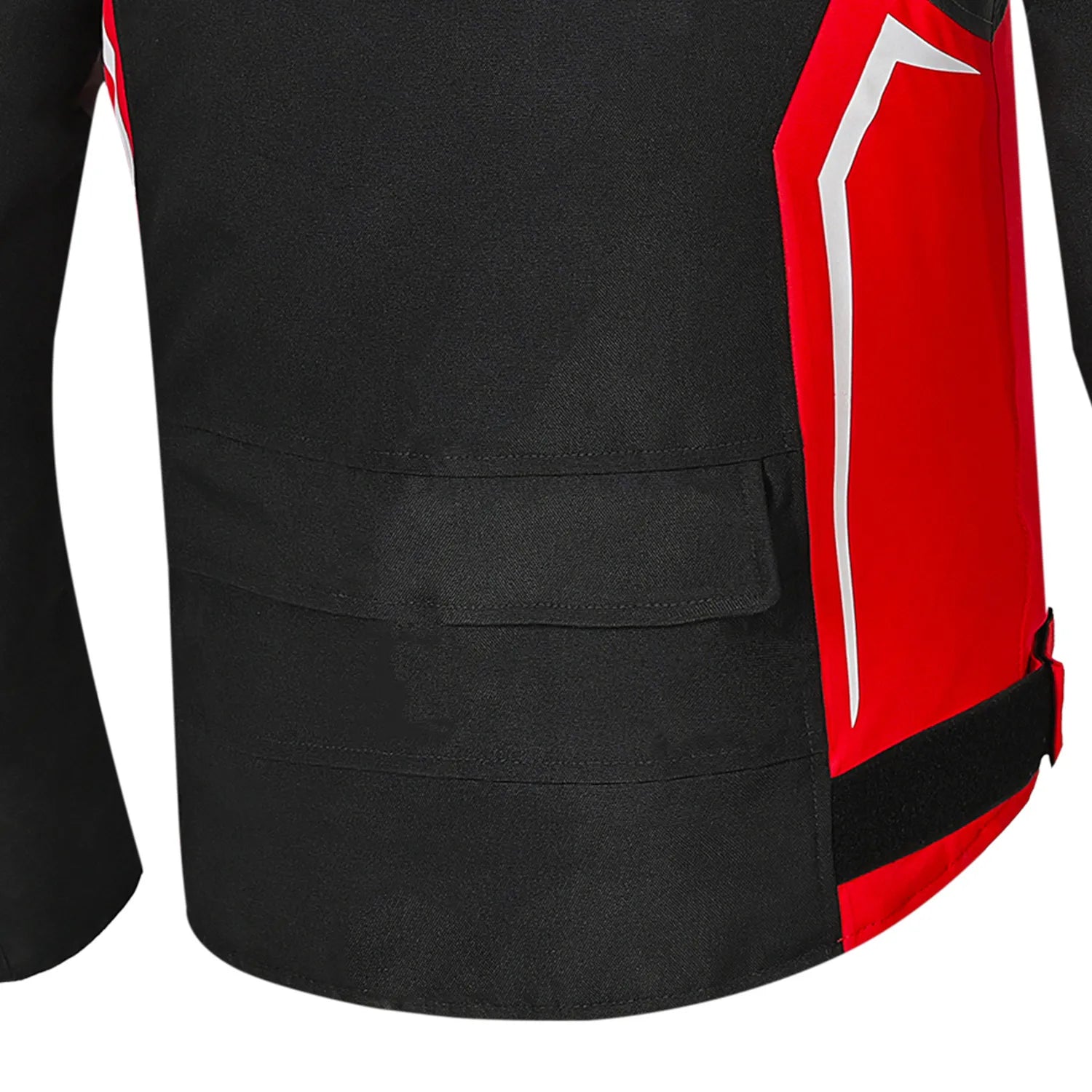 BELA Cordaniel Textile Motorcycle 4 Seasons Jacket Black Dark Gray Red