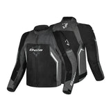 BELA Cordaniel Textile 4 Seasons Motorcycle Jacket Black Dark Gray