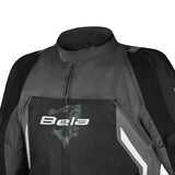 BELA Cordaniel Textile 4 Seasons Motorcycle Jacket Black Dark Gray