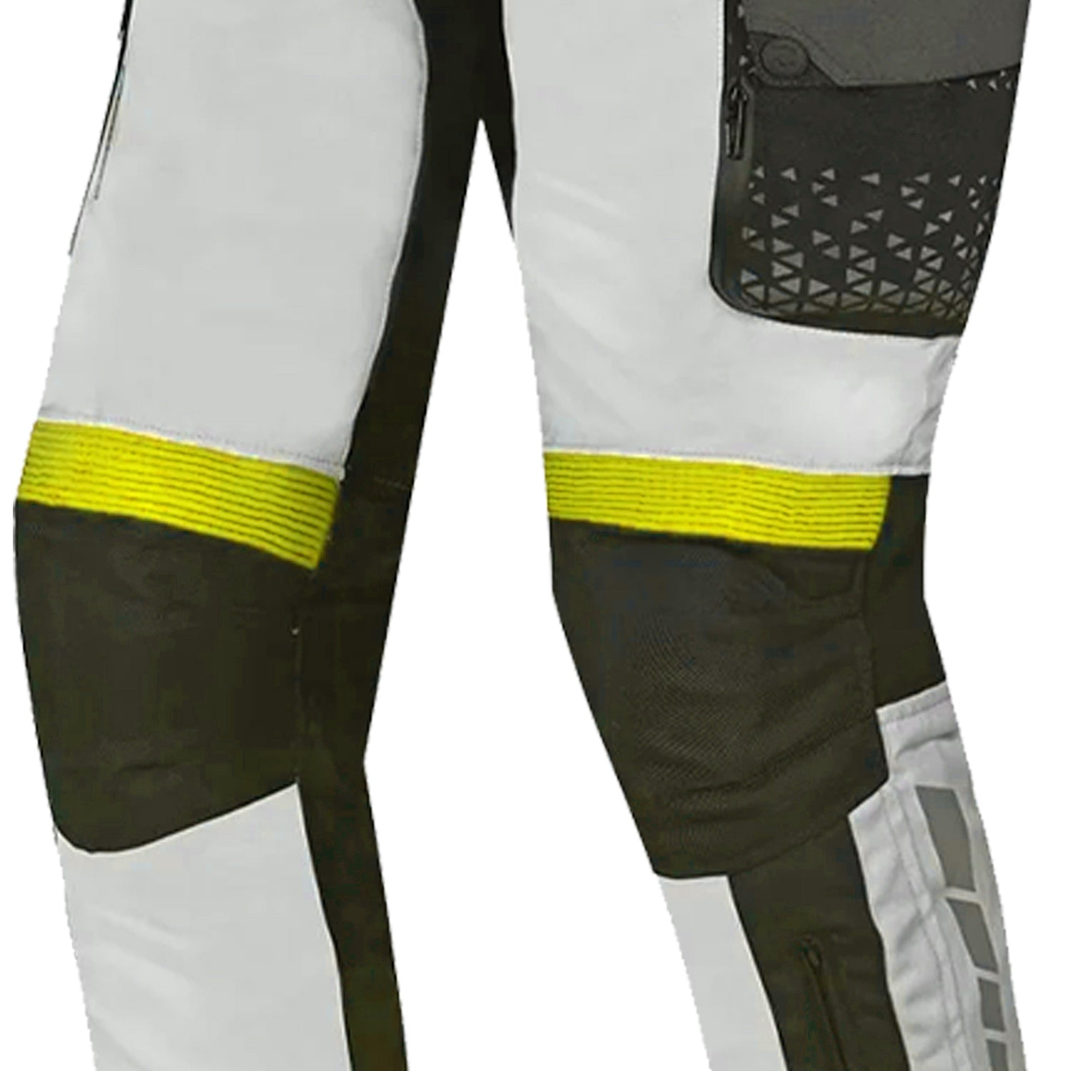 BELA Crossroad Extreme WR 34LTextile Pant Ice Black Yellow Flouro