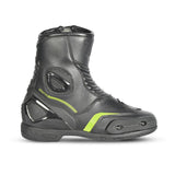 BELA FASTER 2.0 Men's Motorcycle Racing Boots Black/Fluor Yellow