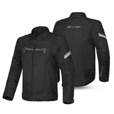 Bela  Highland Man Textile Motorbike Jacket Black