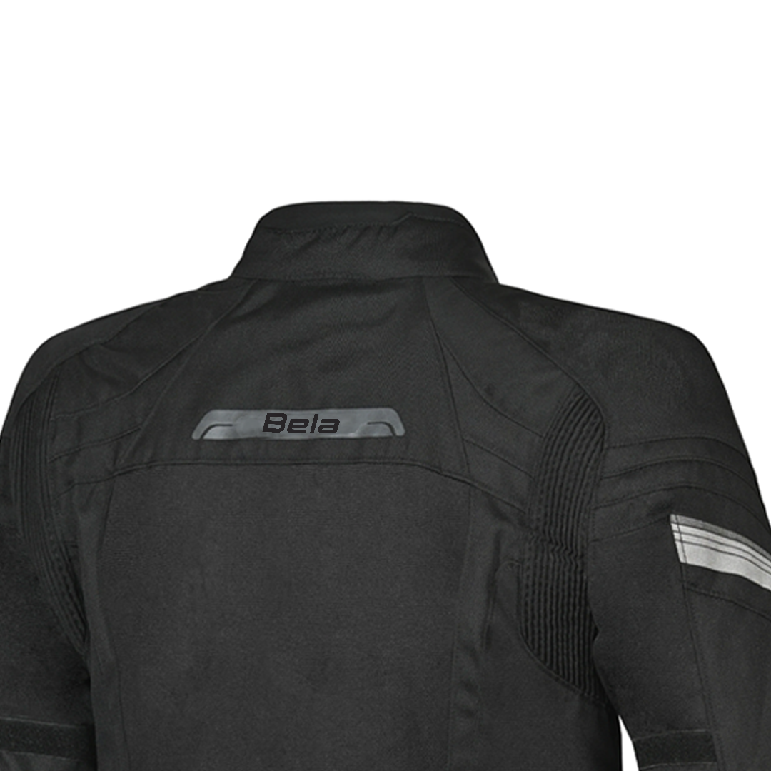 Bela  Highland Man Textile Motorbike Jacket Black