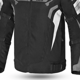 BELA HIGHLAND MEN MOTORCYCLE JACKET BLACK ICE GREY