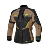 BELA Hurricane Lady 3in1 Motorcycle textile Jacket Black Sand yellow Fluro
